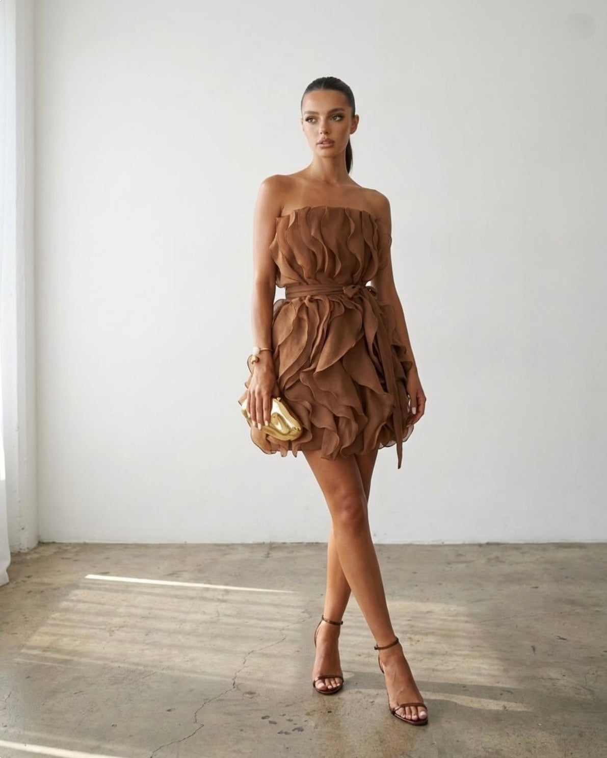 Terra Organza Mini Dress