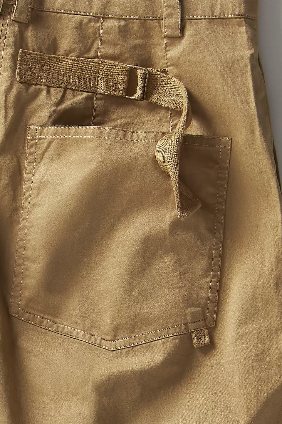 Silverlake Wide-Leg Chino Trousers-Dill Seed