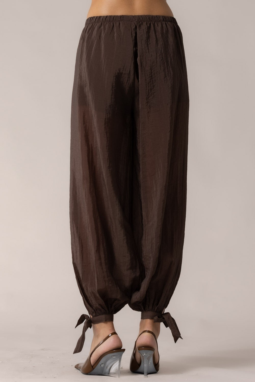 Chocolate Organza Pants
