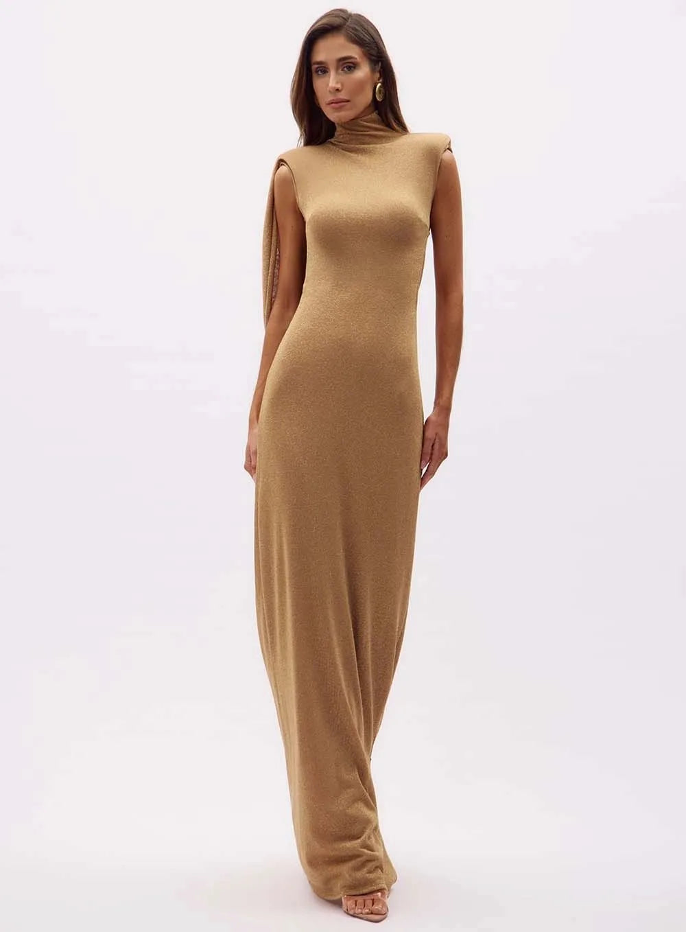 Téia Fitted Long Dress