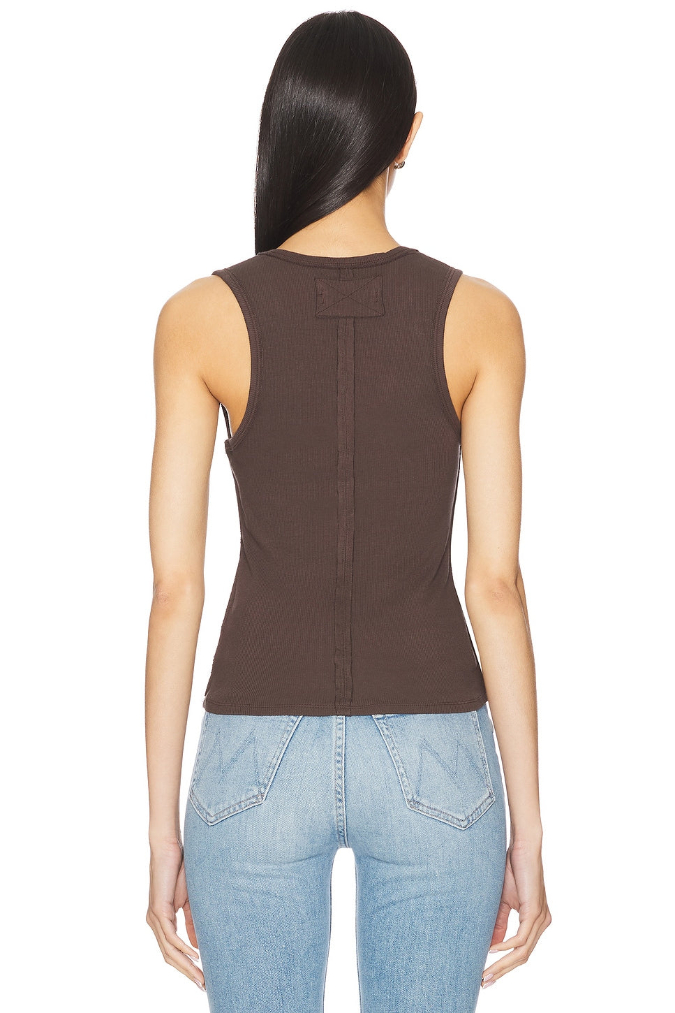 Neria Tank Top-Double Espresso