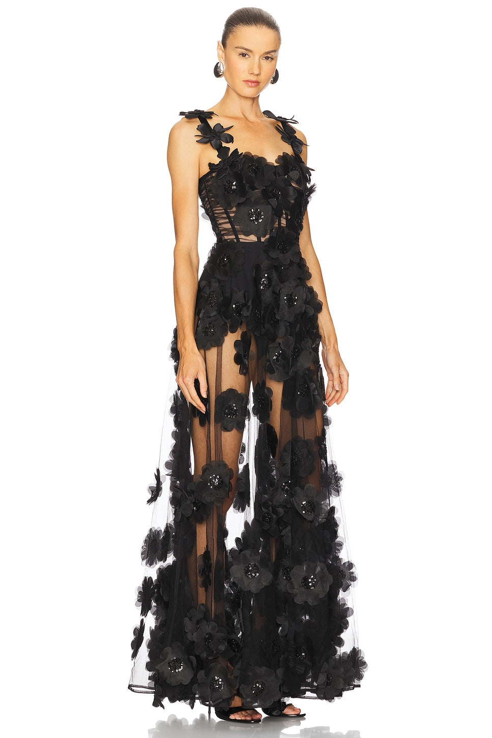 Rosalie Noir Gown - Black