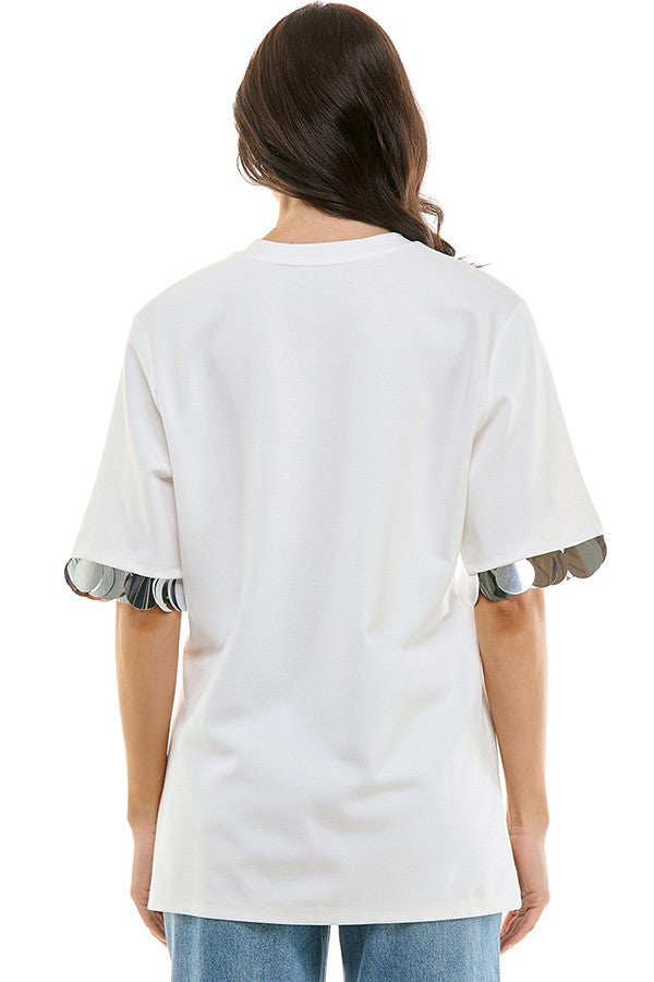 Luna Mirror Sleeve Top