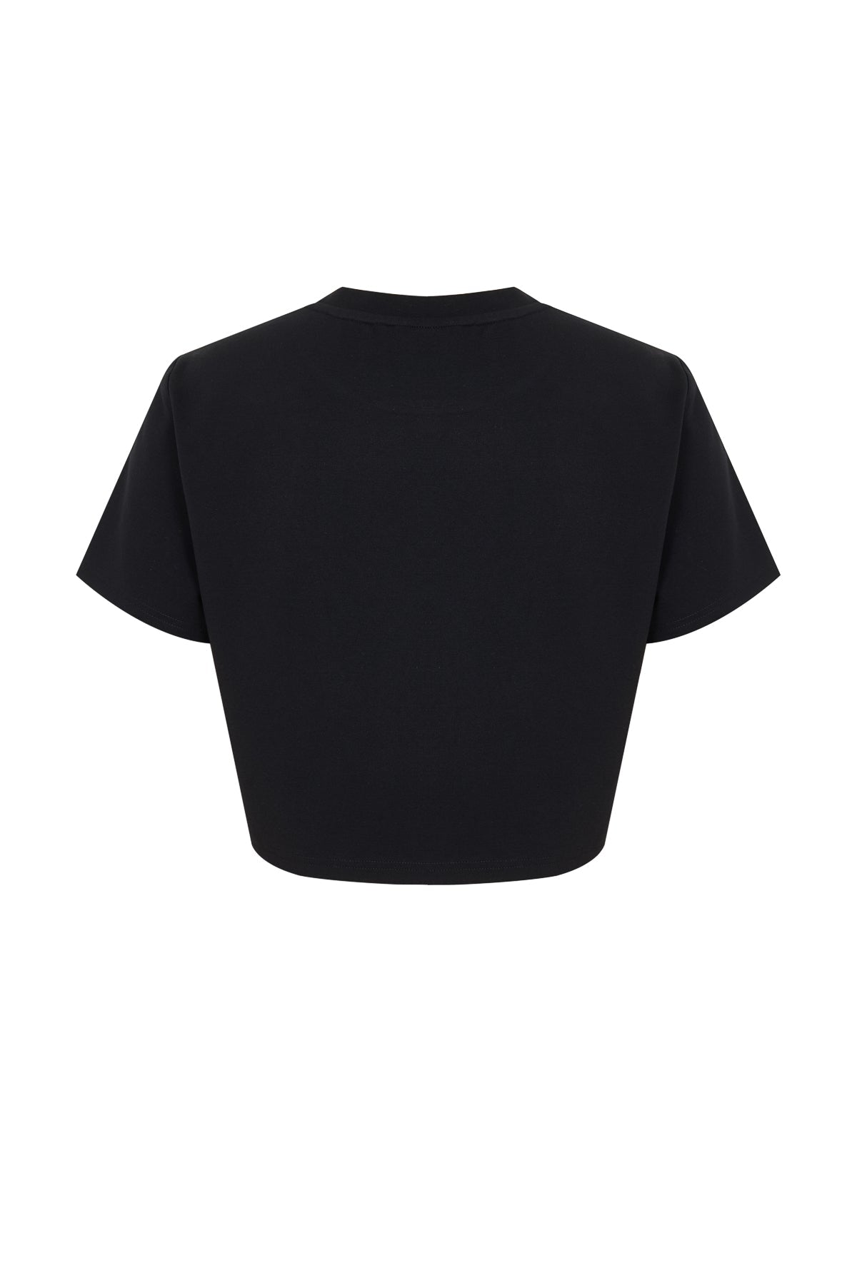 Juliana Embellished Crop Top - Black