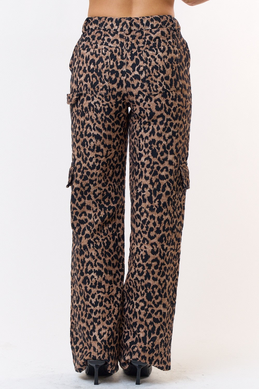 Sarah Leopard Pants