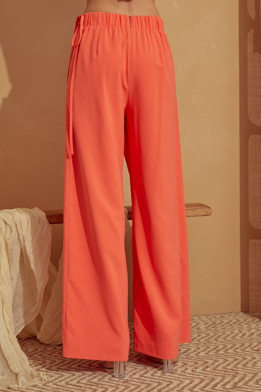 Sunsets pants set orange