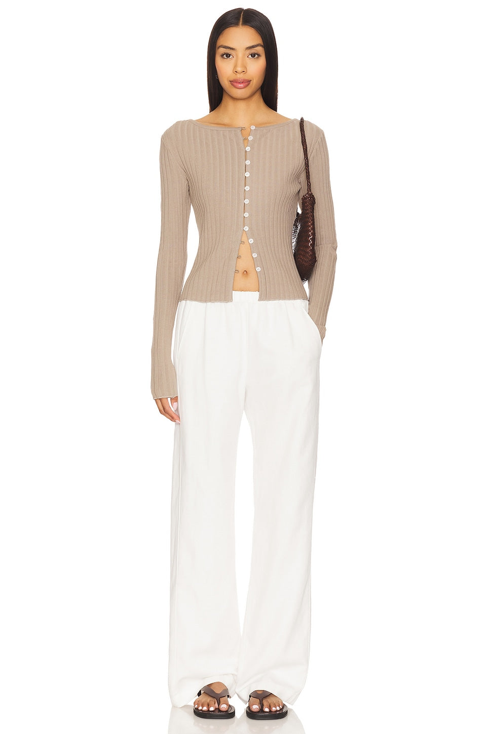 Tilly Long-Sleeve Cardi-Fallen Rock