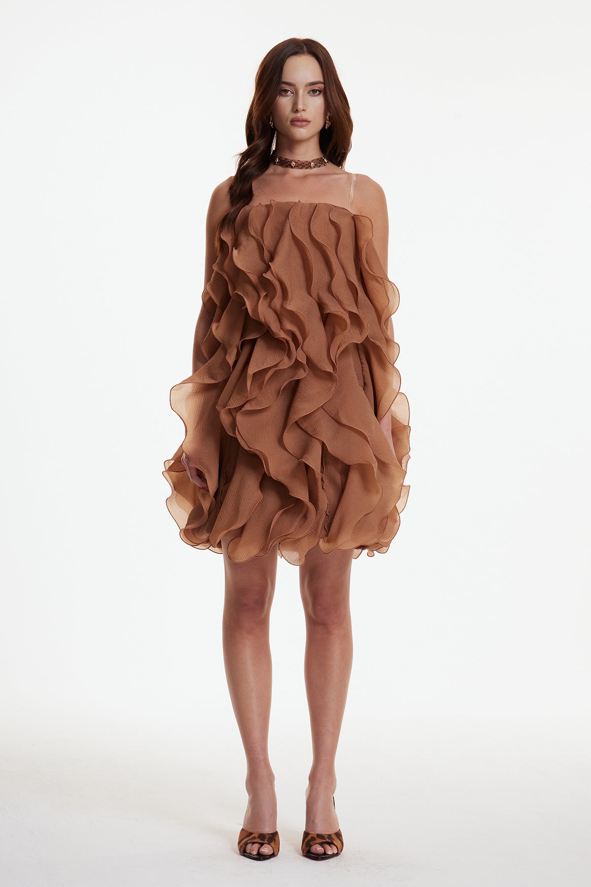 Terra Organza Mini Dress