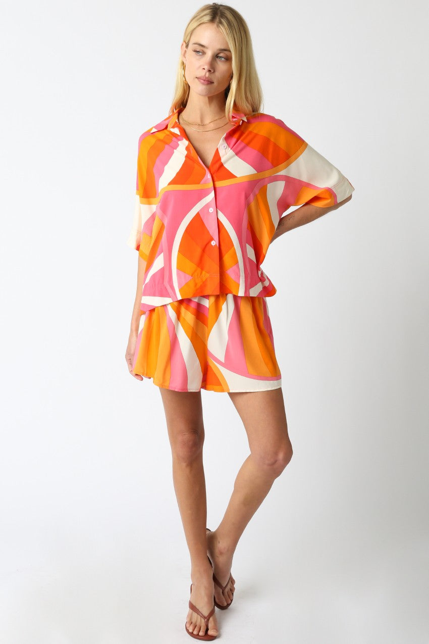 Orchid Shorts Set