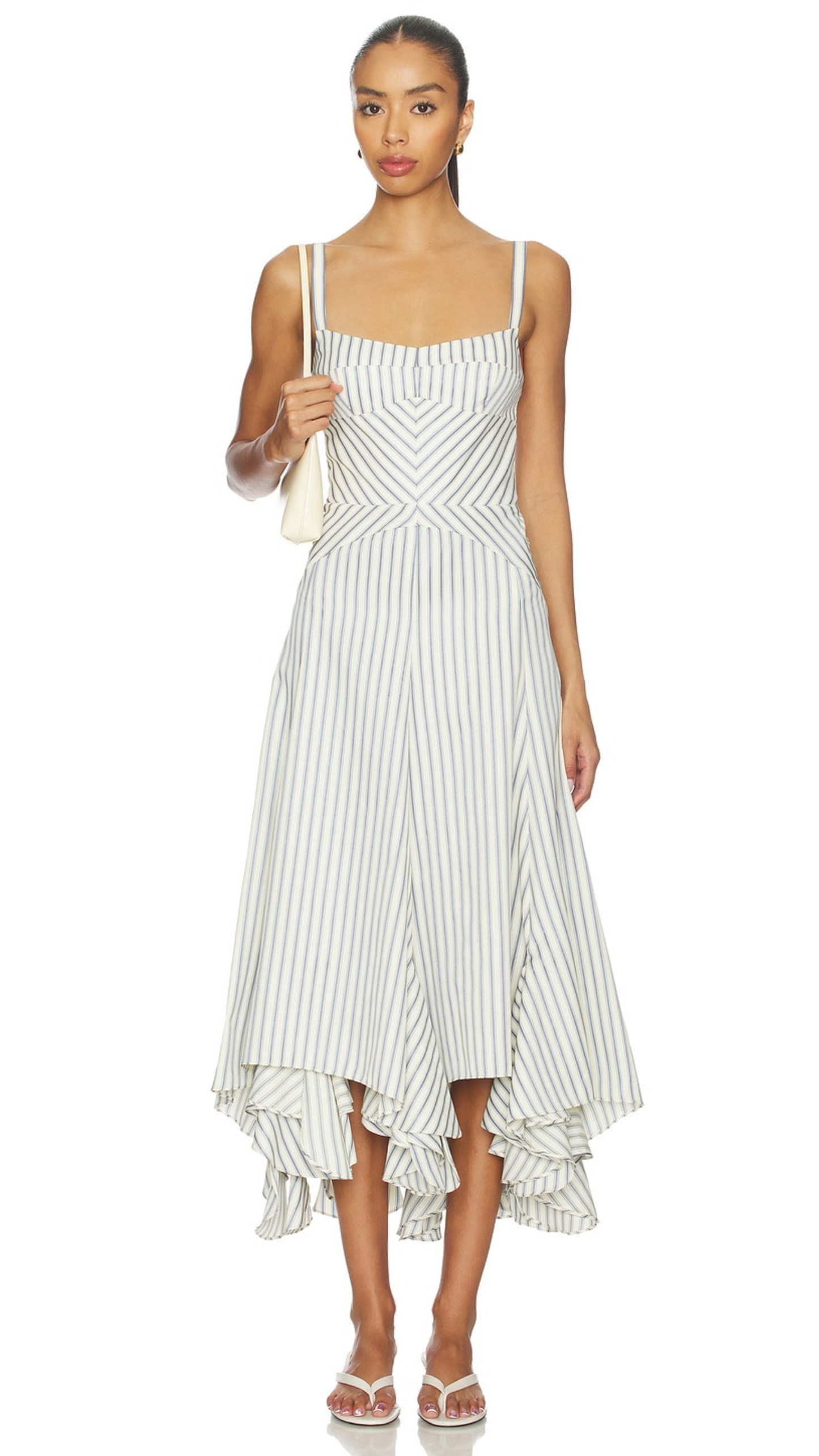 Monterey Dress - Oxford Stripe