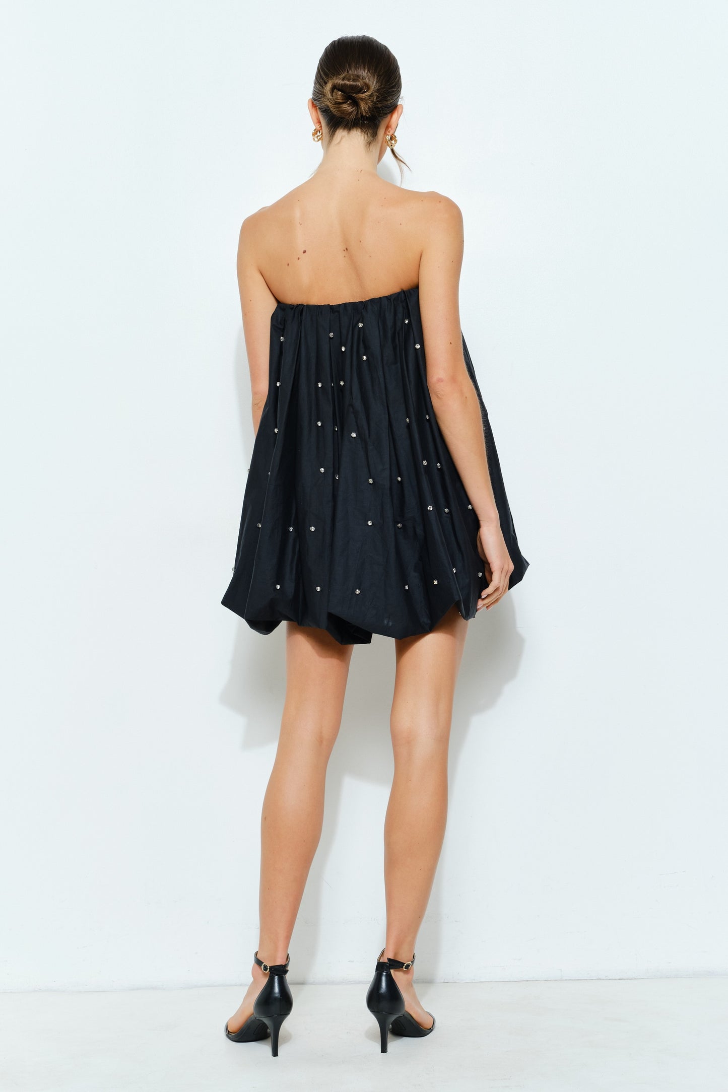 Midnight Crystal Bubble Dress