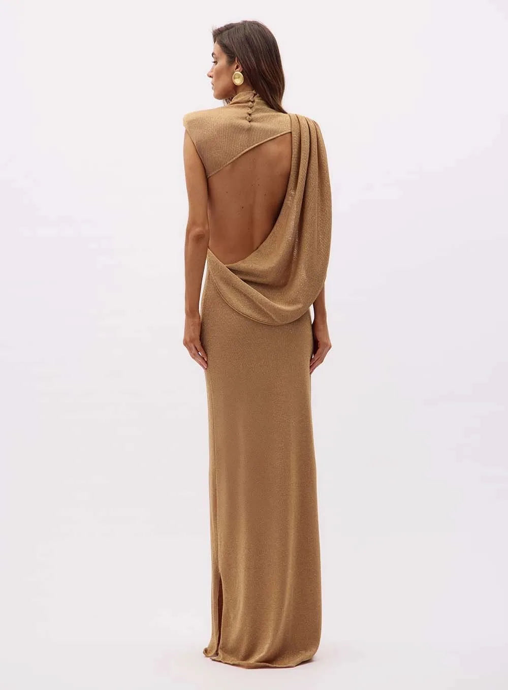 Téia Fitted Long Dress