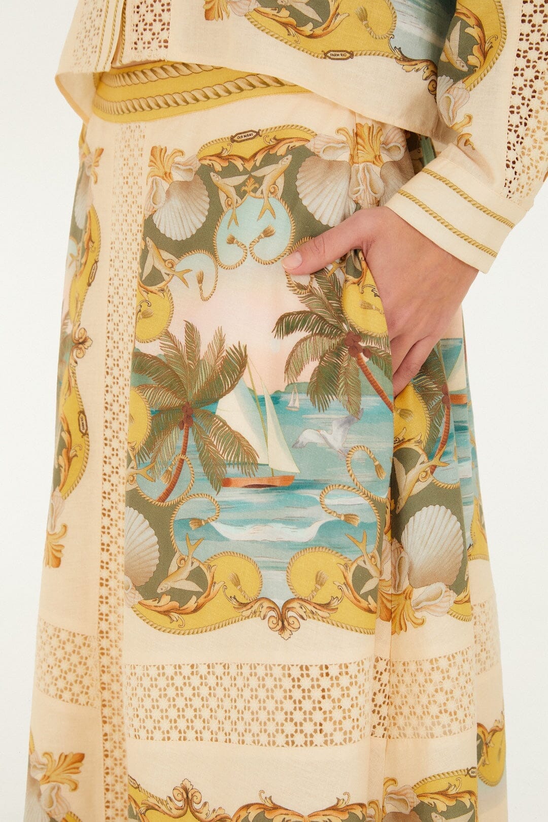 Sand Royal Sea Crochet Skirt Set