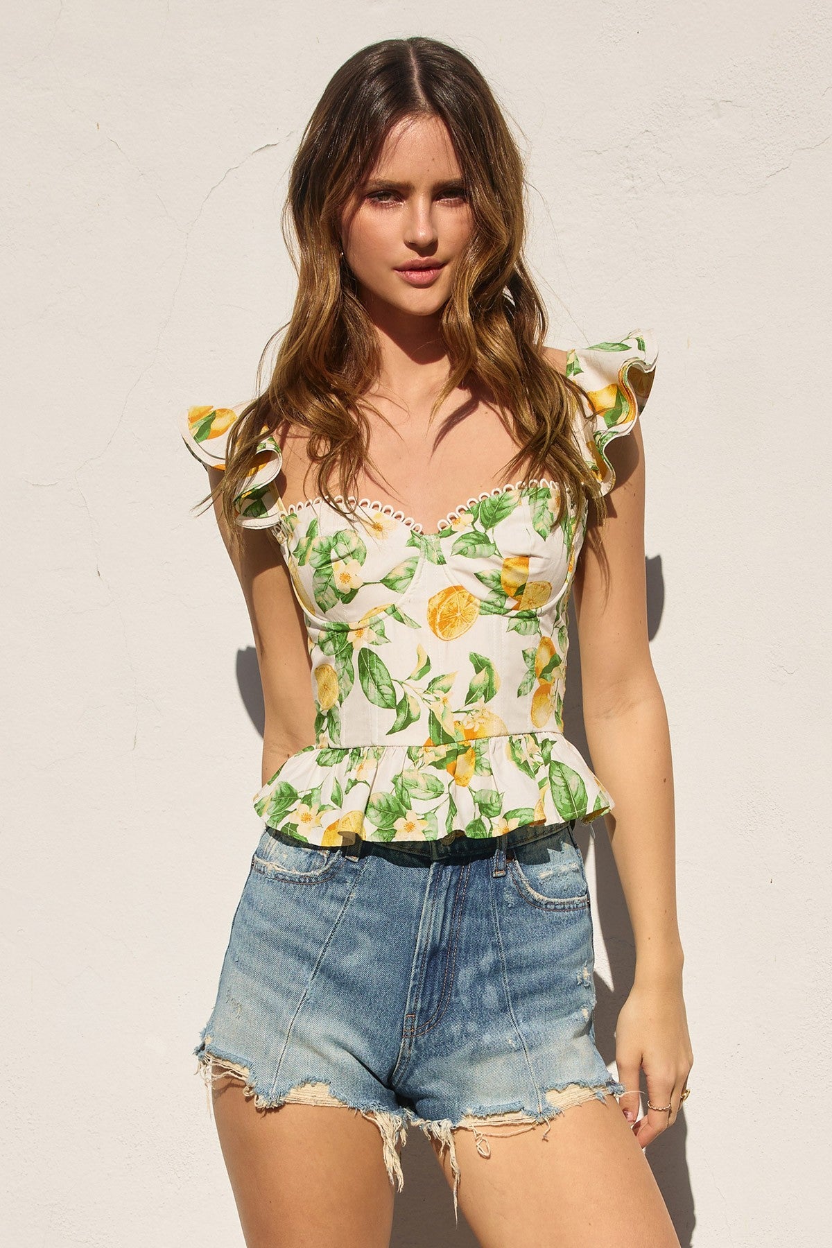 Orangina Corset Top