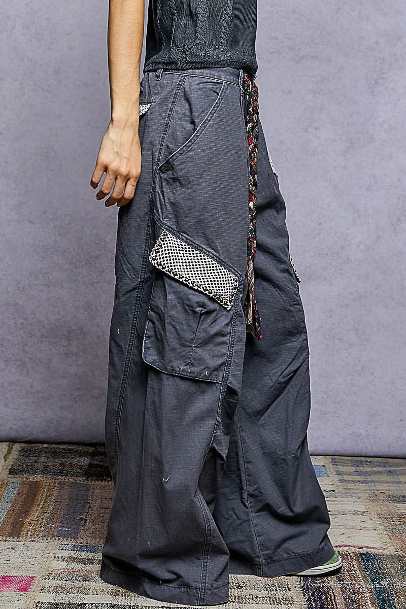 Caspian Cargo Pants – Charcoal