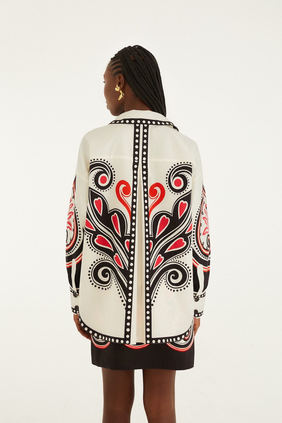 Graphic Ainika Mini Skirt Set