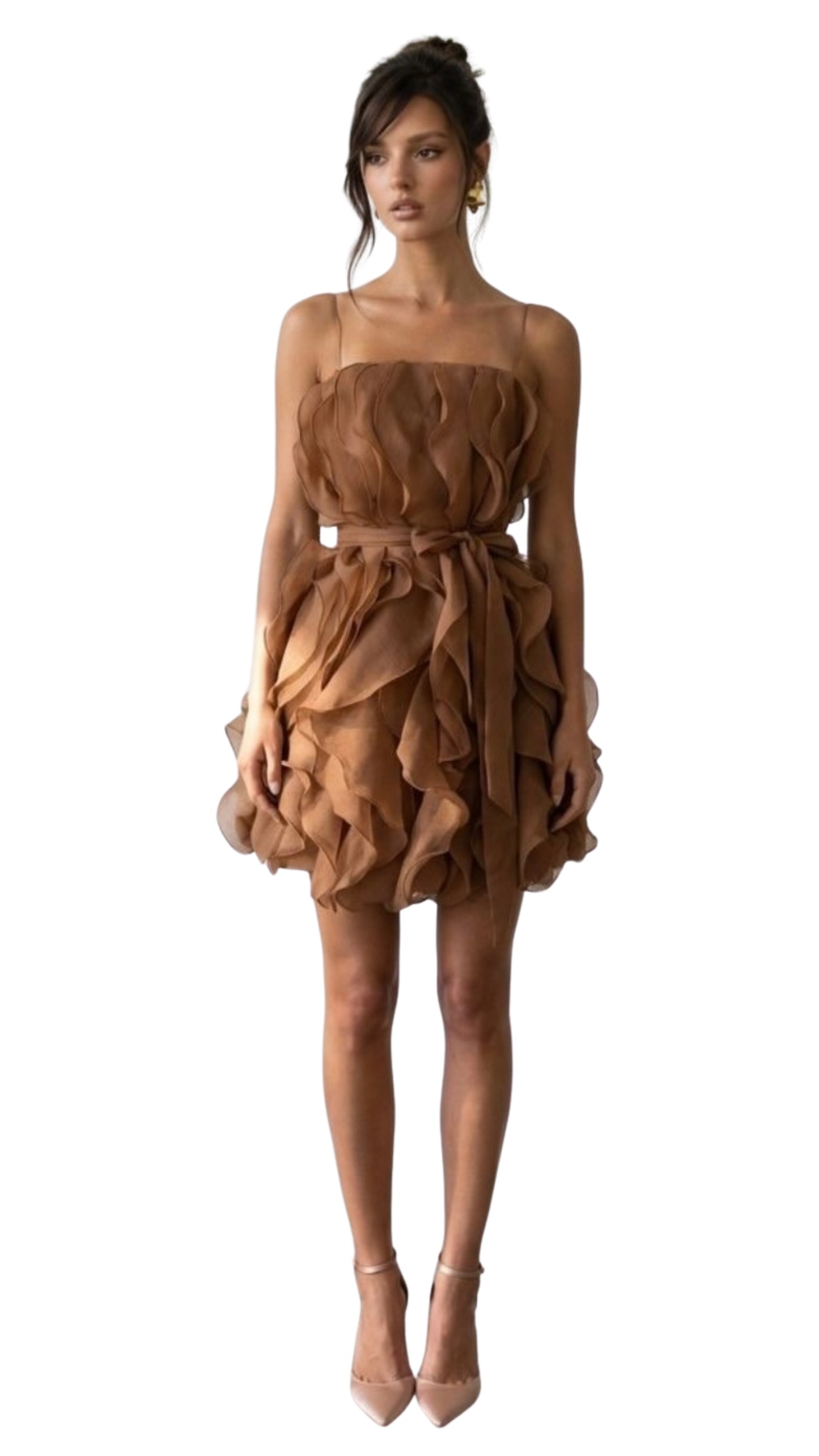 Terra Organza Mini Dress