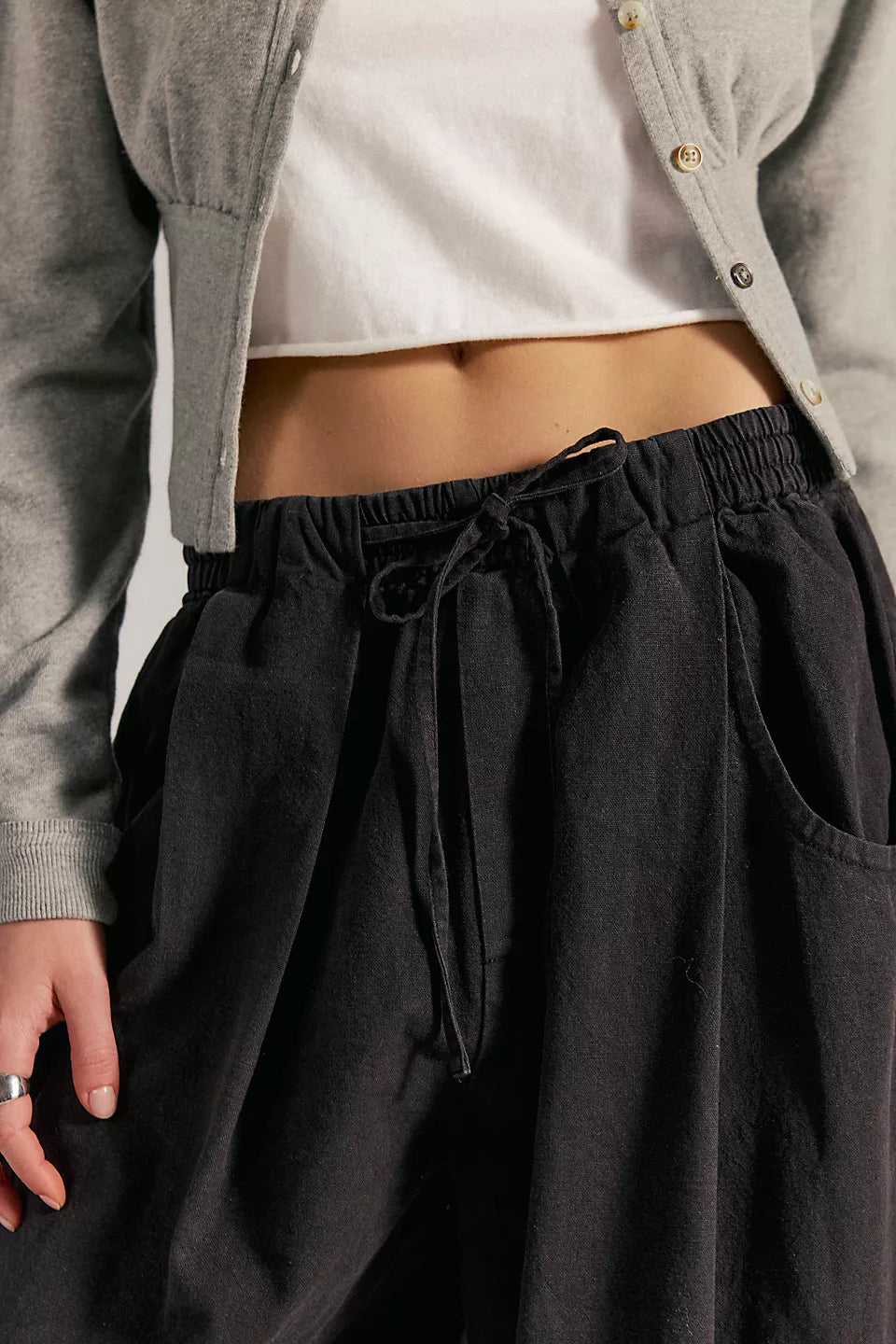 Chambers Laidback Pull-On Pants-Black