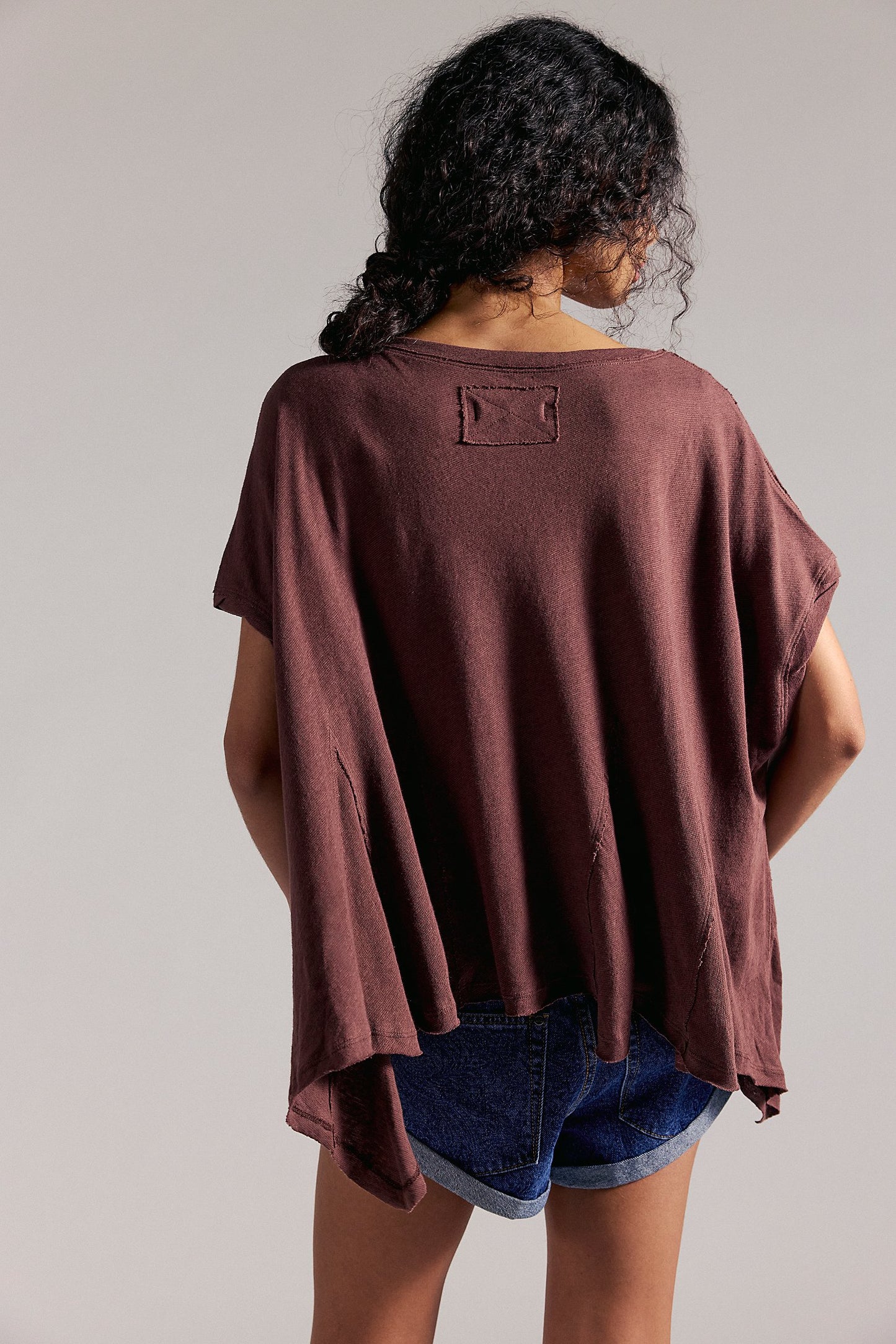 We The Free Swing Along With Me Tee-Brunette
