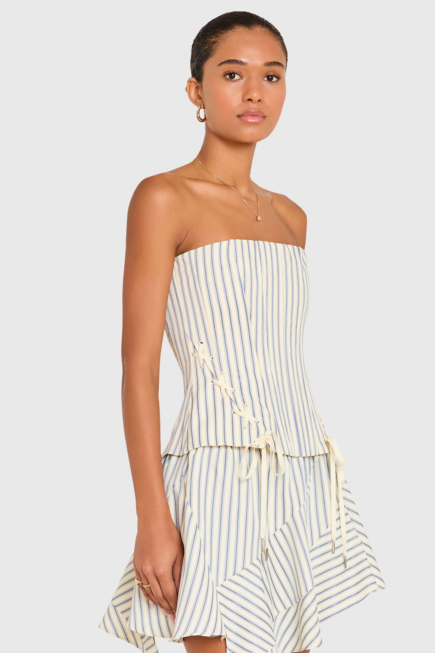 Hathaway Top - Oxford Stripe