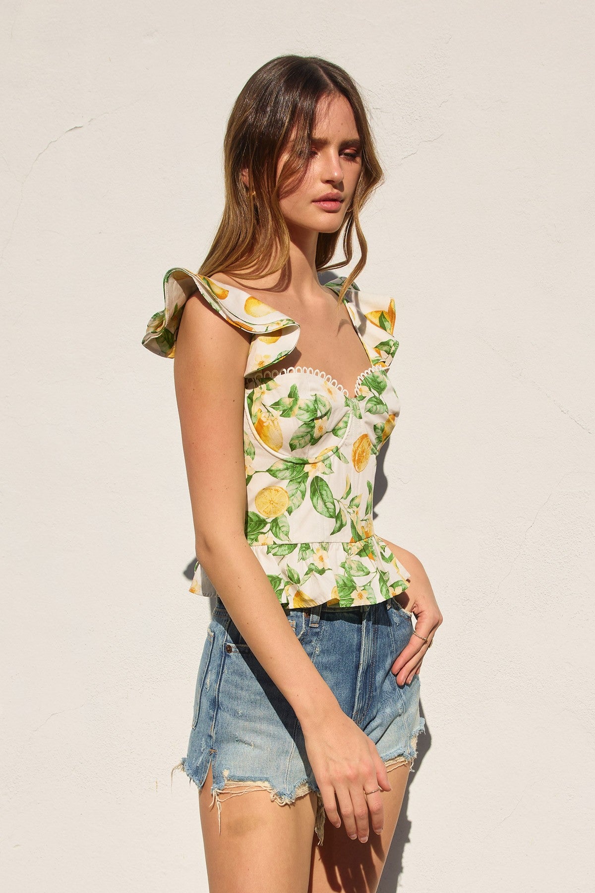 Orangina Corset Top