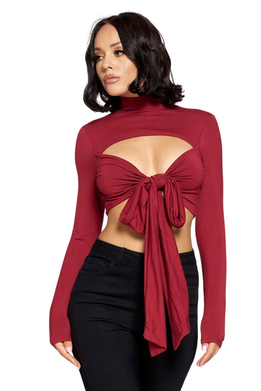 Born Again  Burgundy Top