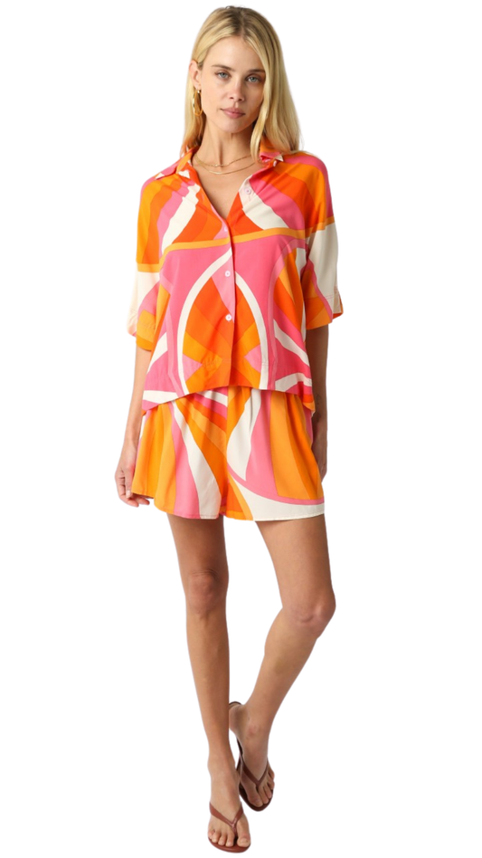 Orchid Shorts Set