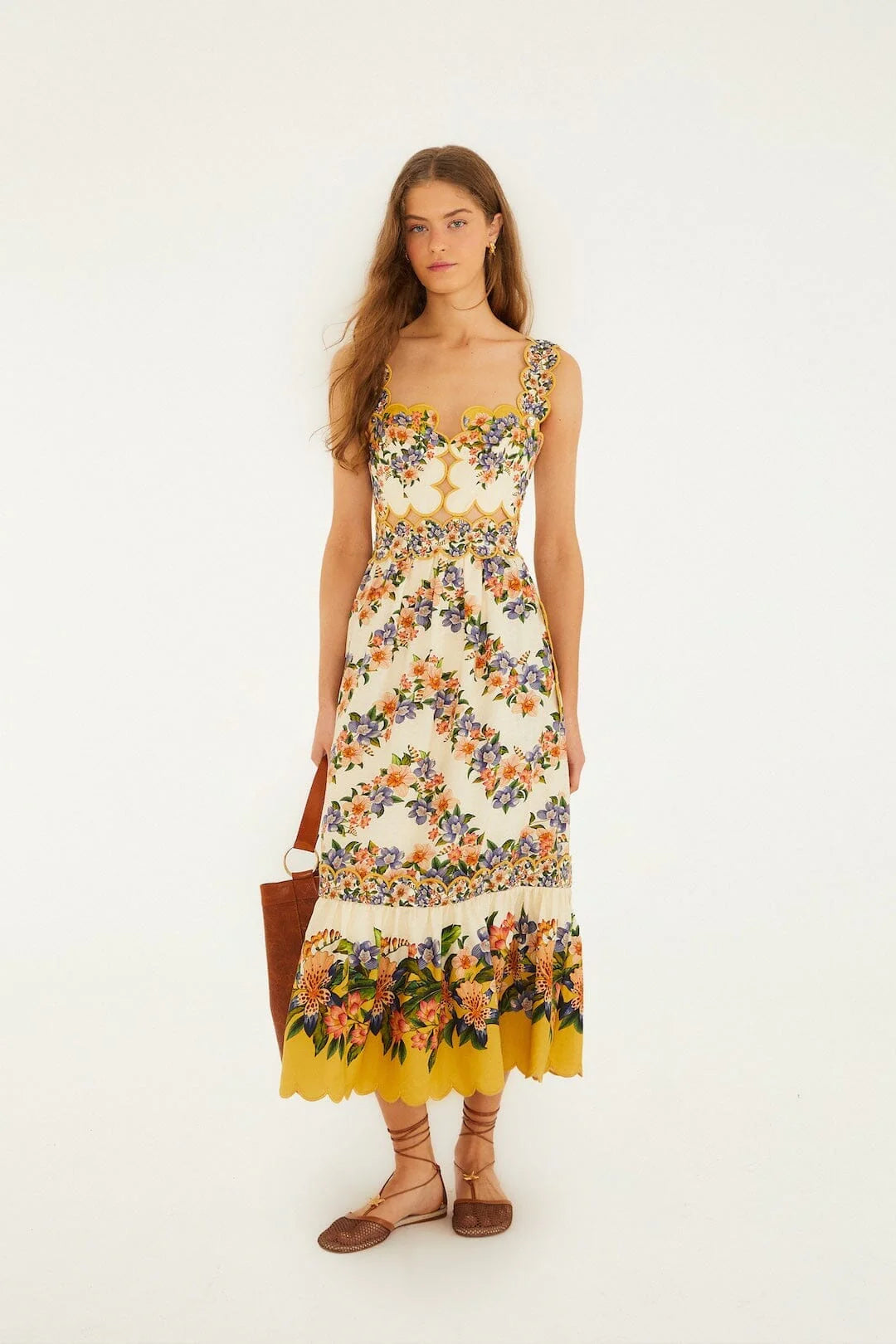 Sand Hilo Stripes Dress