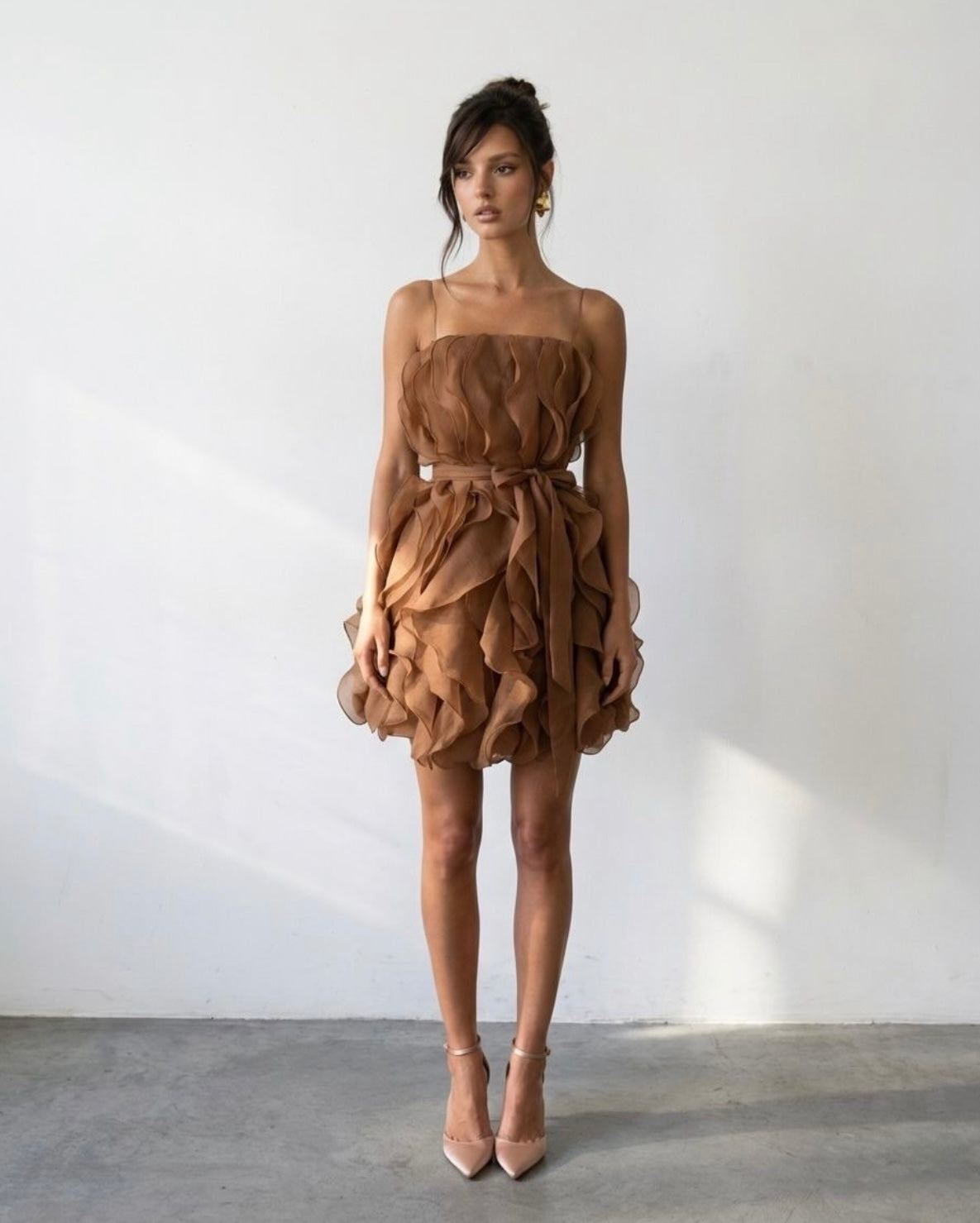 Terra Organza Mini Dress