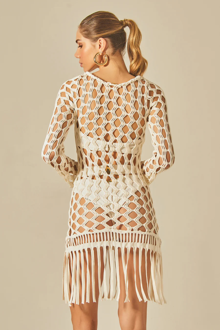 LUCIA DRESS OFF WHITE