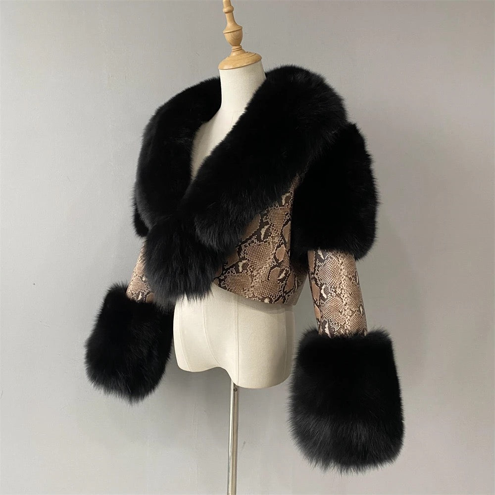 Monte Carlo Fox Fur jacket