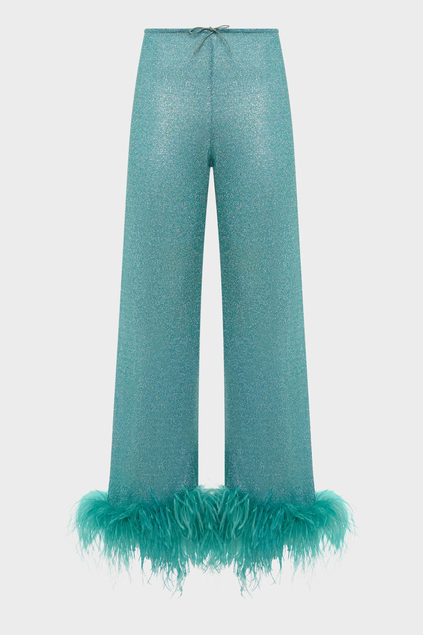 LUMIÈRE SHIRT & PLUMAGE PANTS SET - Sea Turquoise