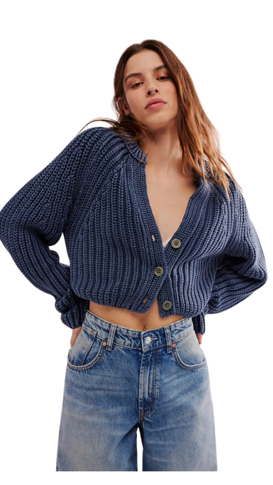 Sweet Nothing Cardi-Navy
