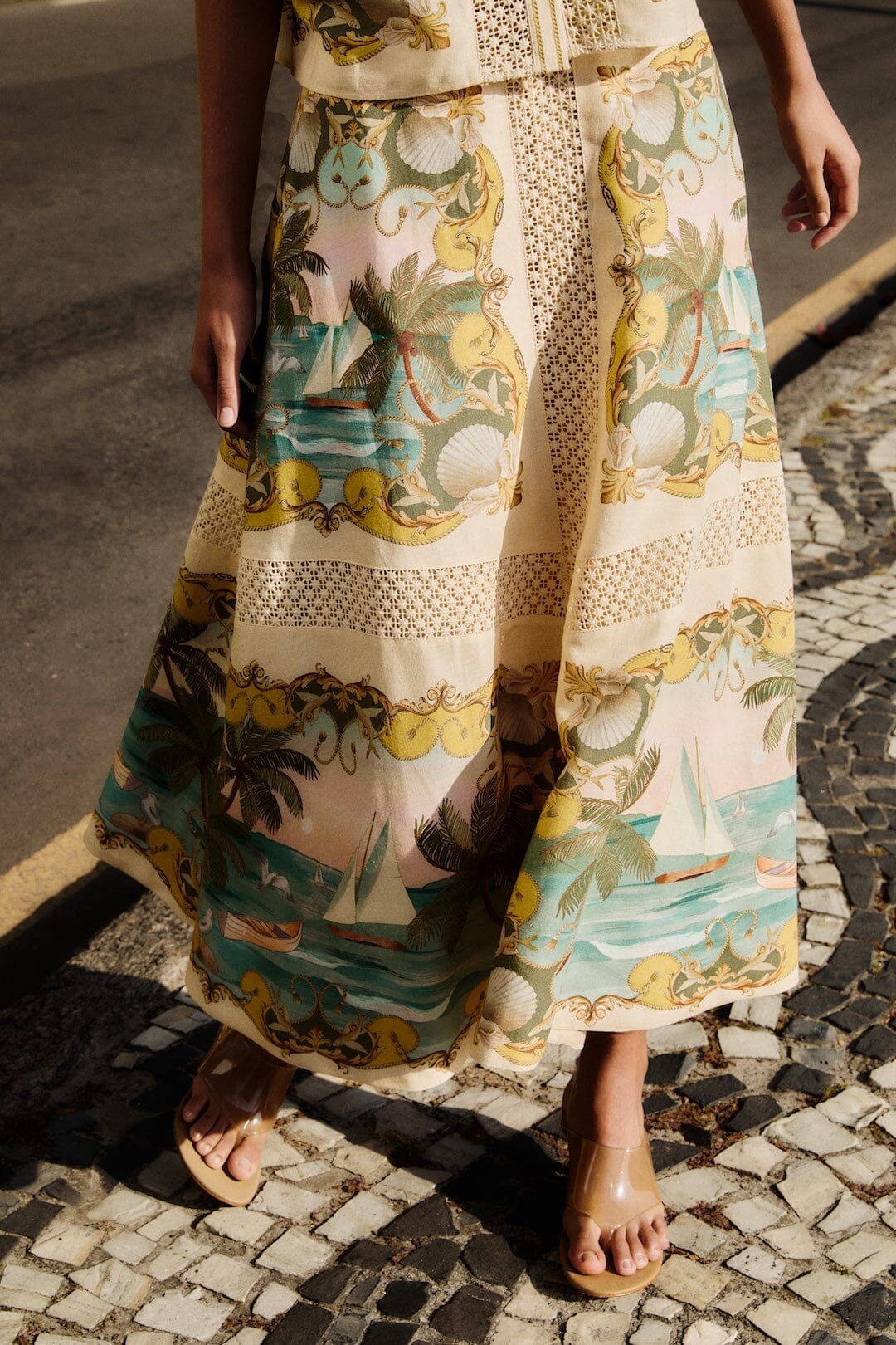 Sand Royal Sea Crochet Skirt Set