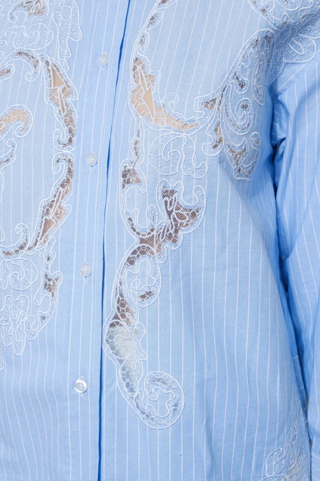 Blue Lace Shirt