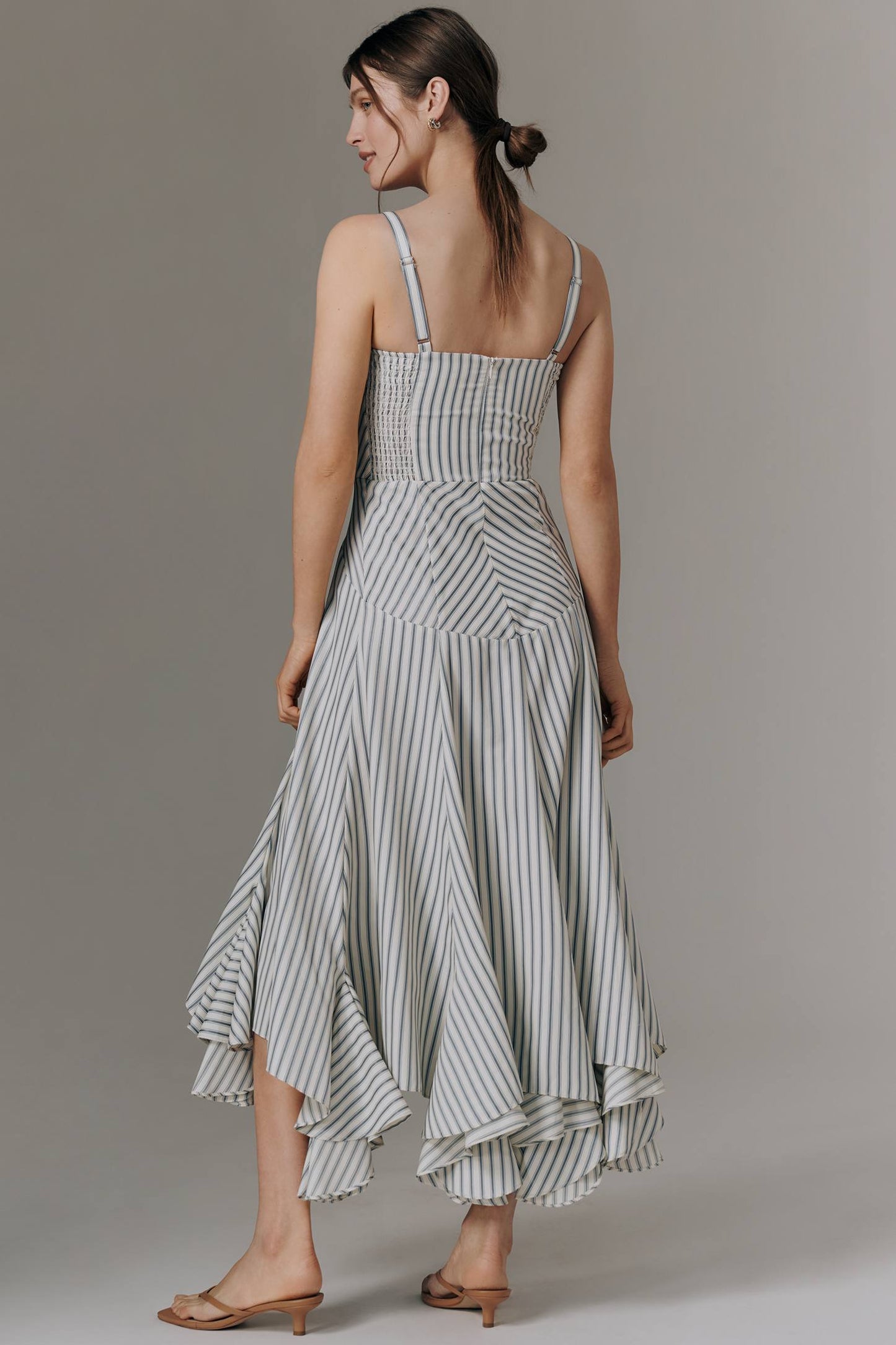 Monterey Dress - Oxford Stripe