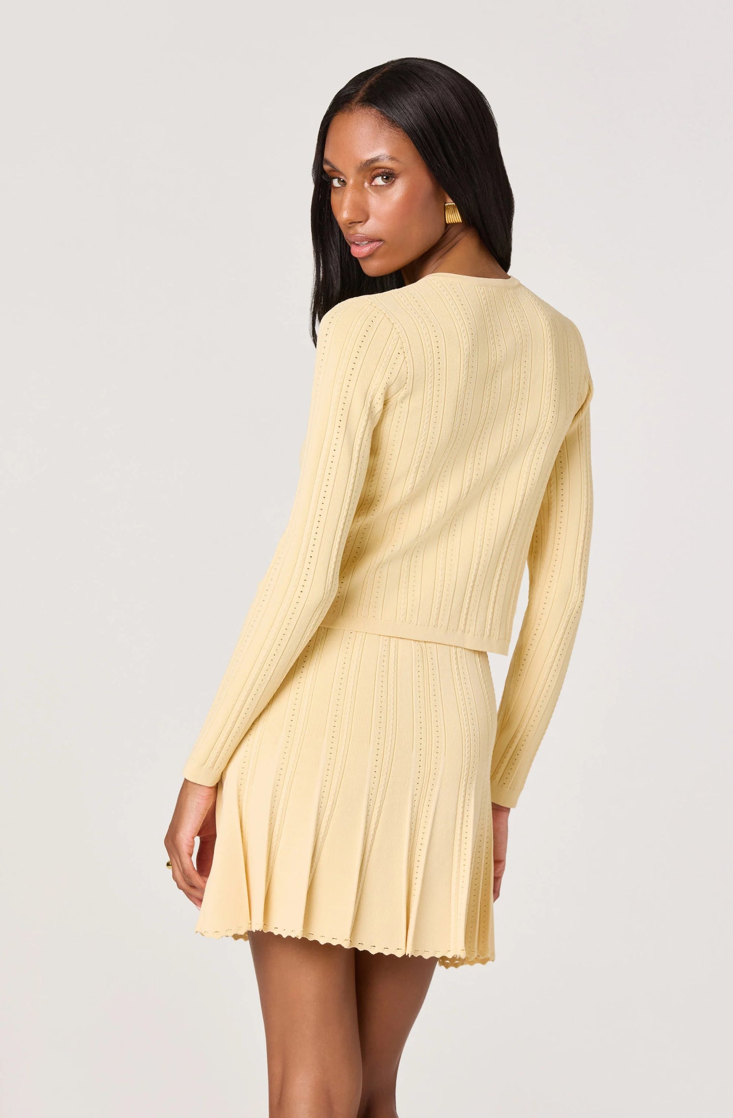 Myrtle Pointelle Knit Set