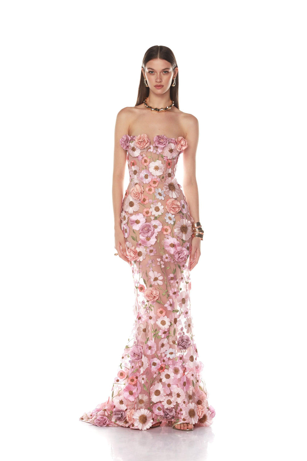 Jasmine Pastel Pink Gown