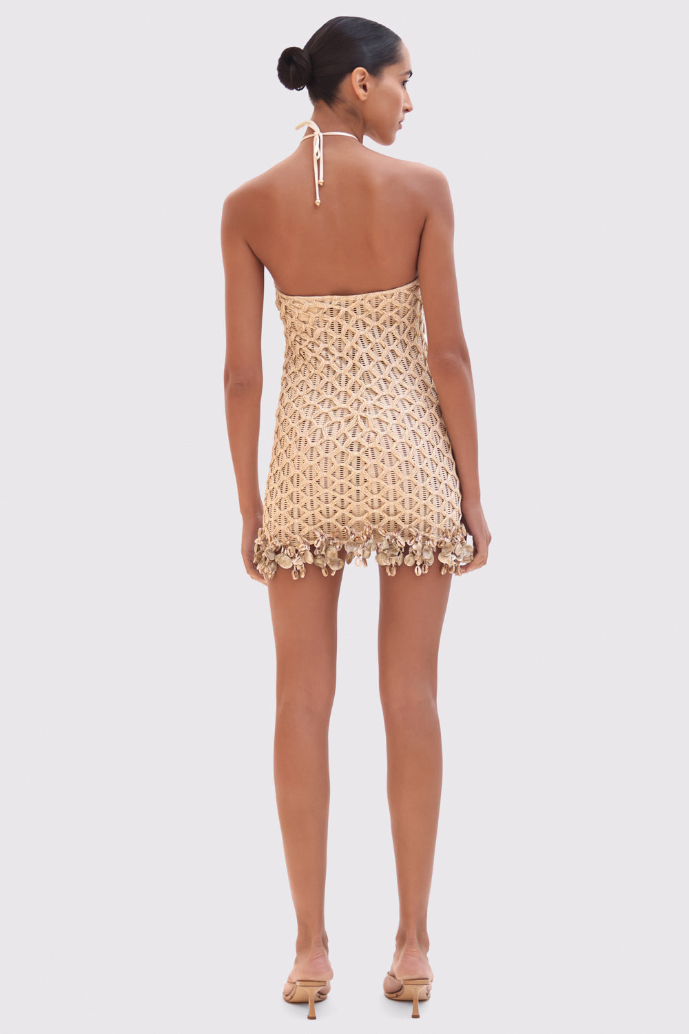 x Camila Coelho Mesh Mini Dress