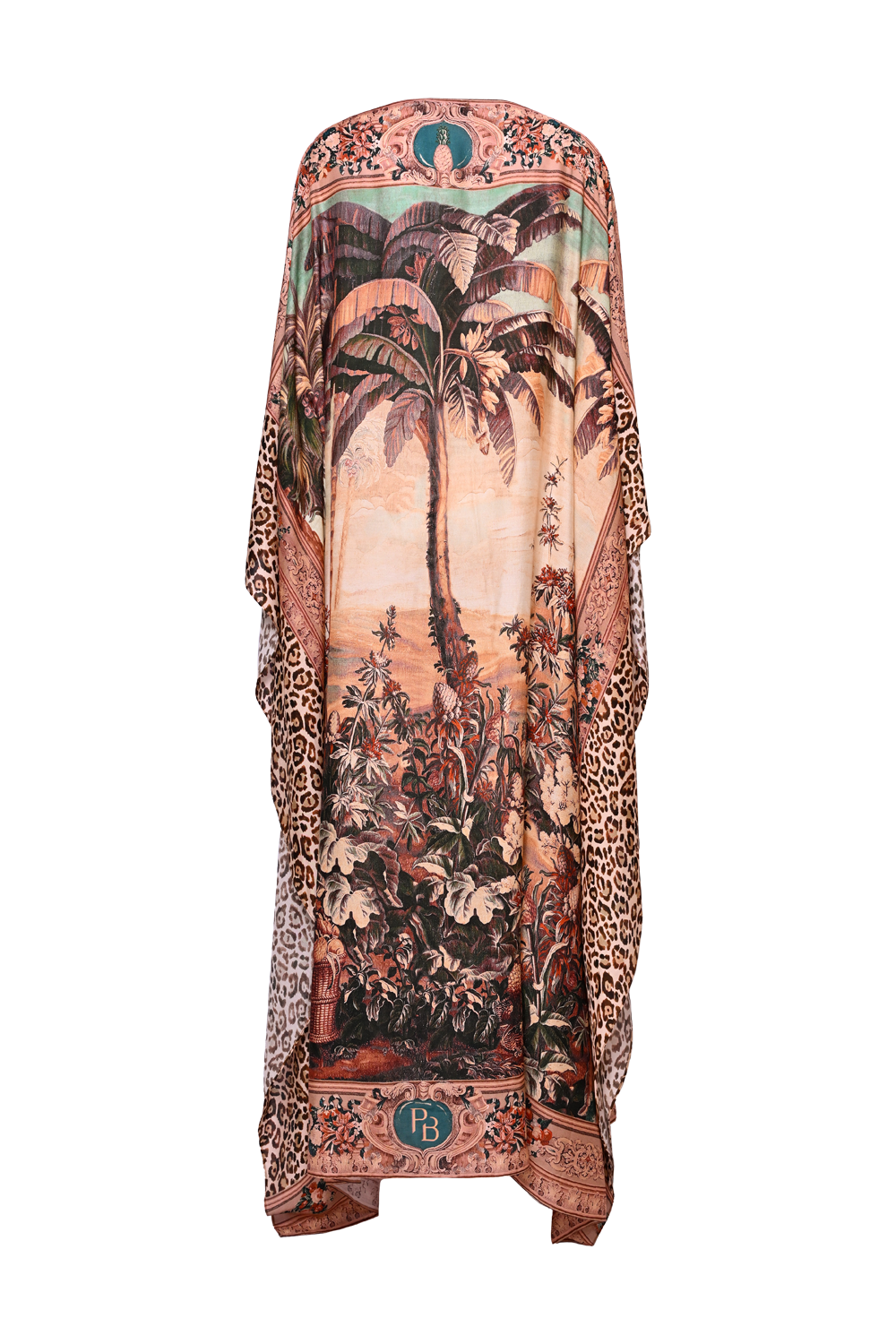 PANTHERA BROWN LONG BEACH COVER-UP