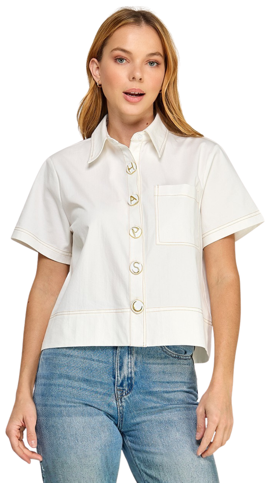Monaco Button Shirt