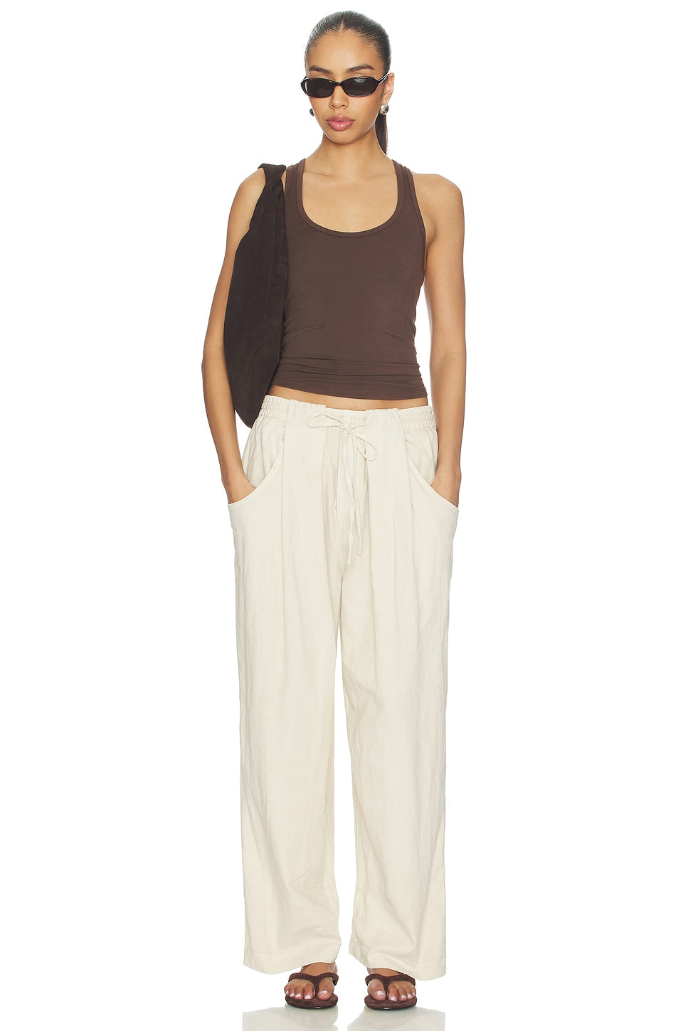 Chambers Laidback Pull-On Pants-Summer Sand