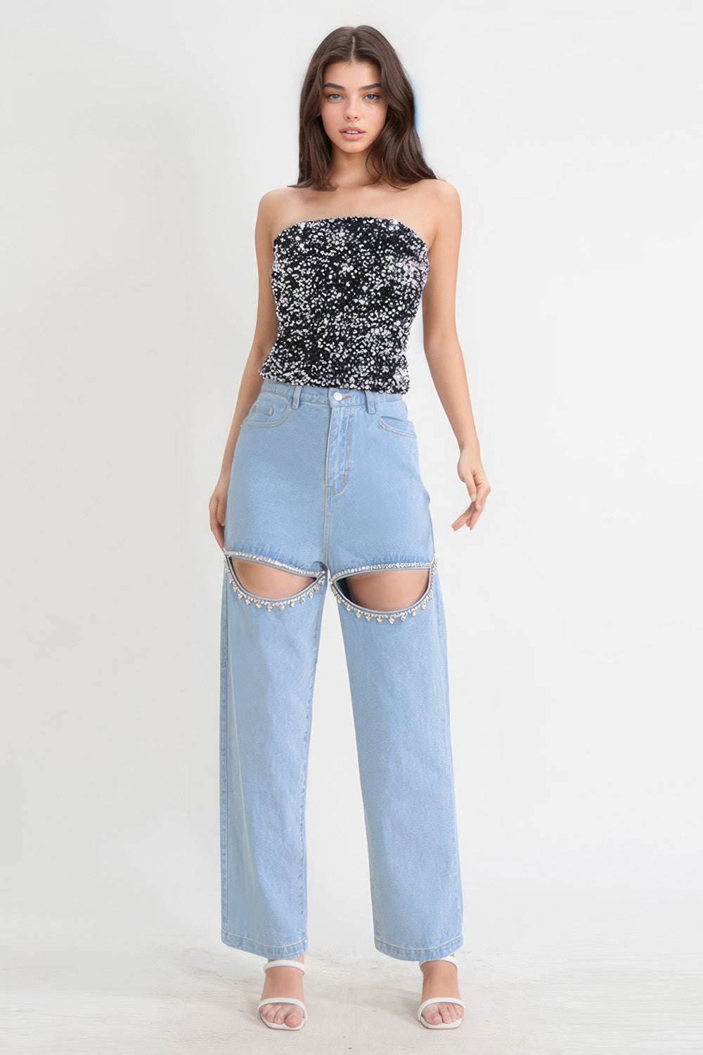 Candice Denim Pants