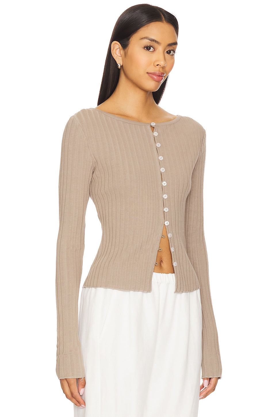 Tilly Long-Sleeve Cardi-Fallen Rock