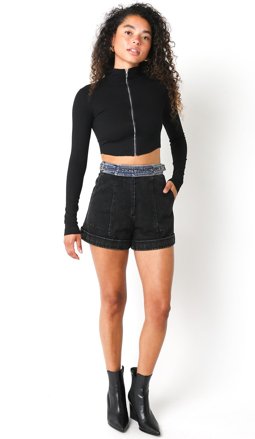 Silvy Denim Shorts