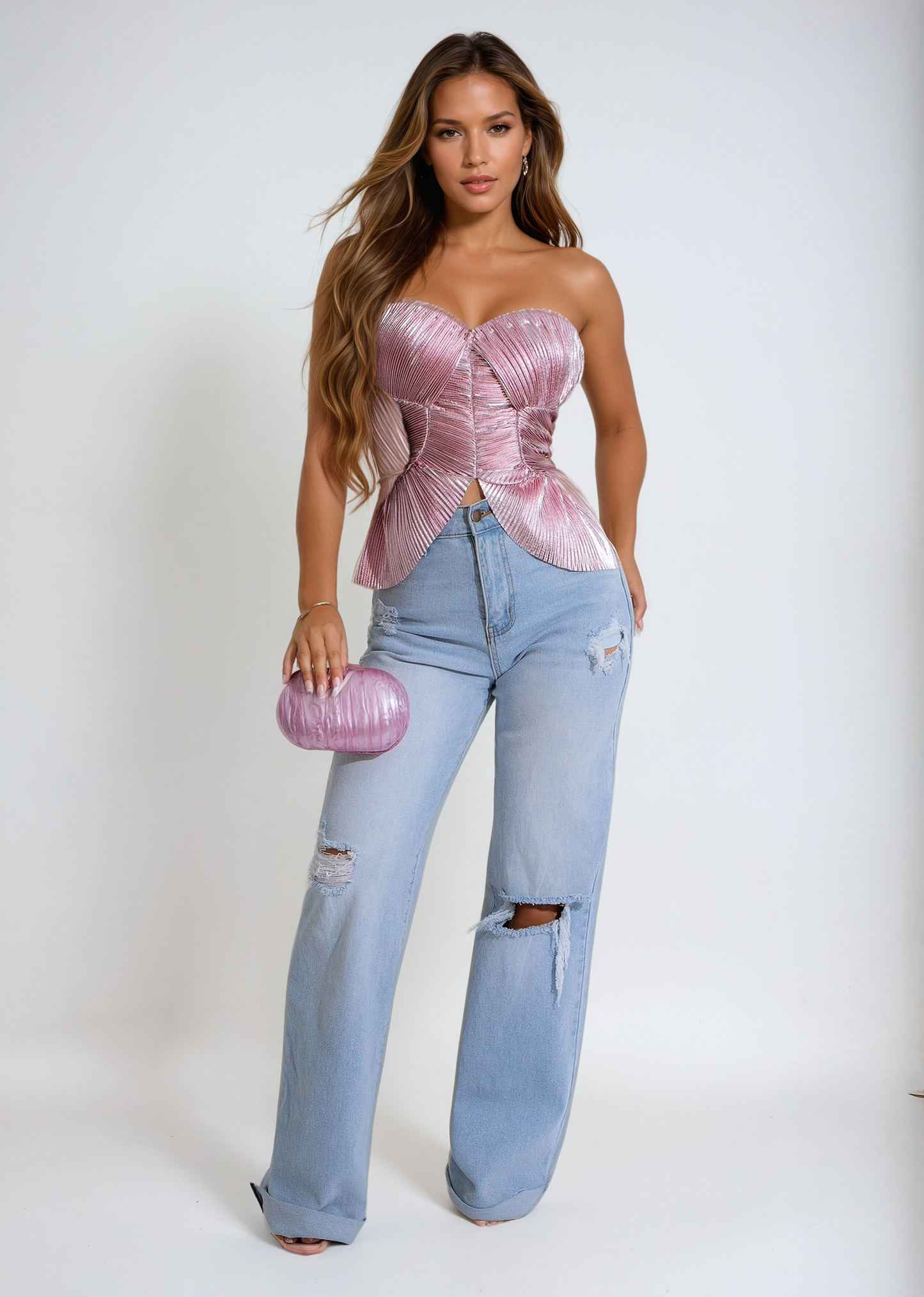 Layenne Top-pink