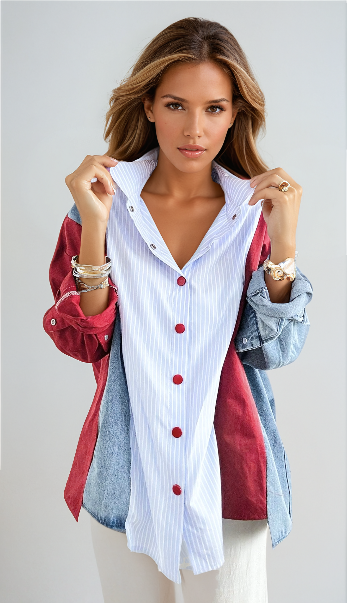 Shone Denim Shirt