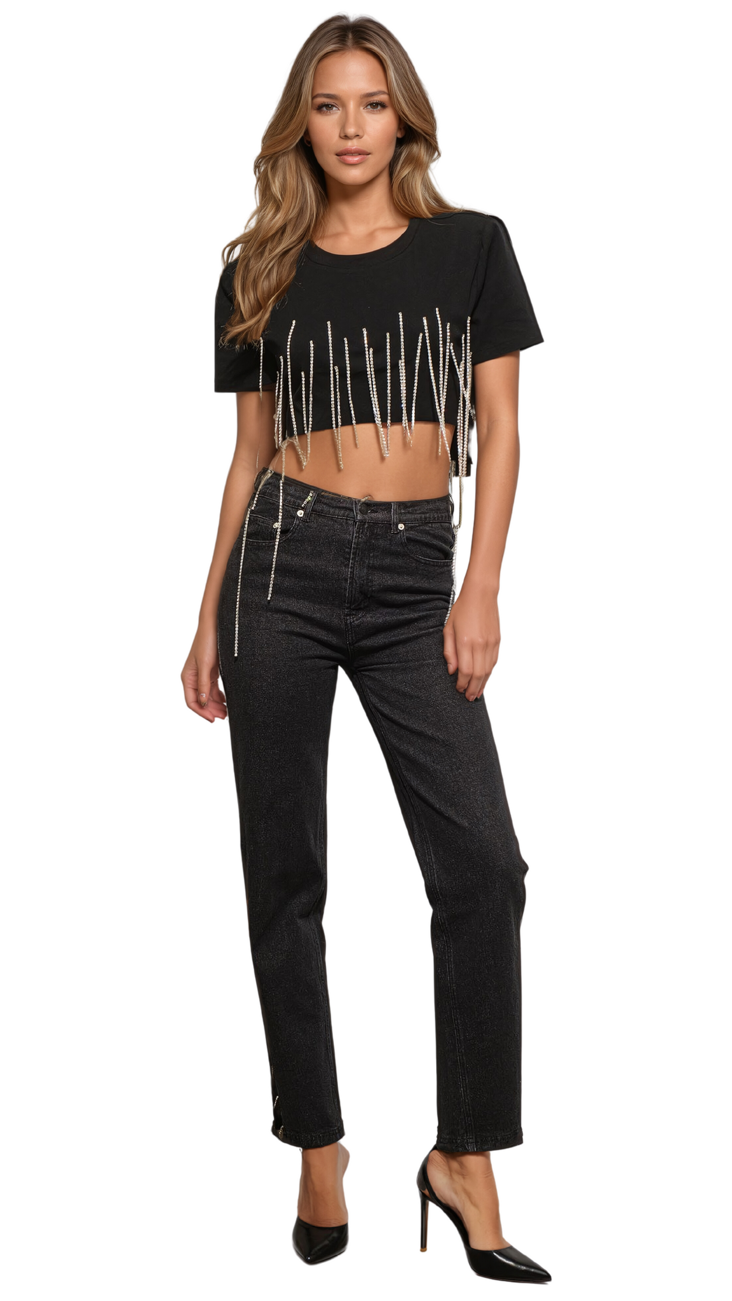 Maria cropped T-Shirt