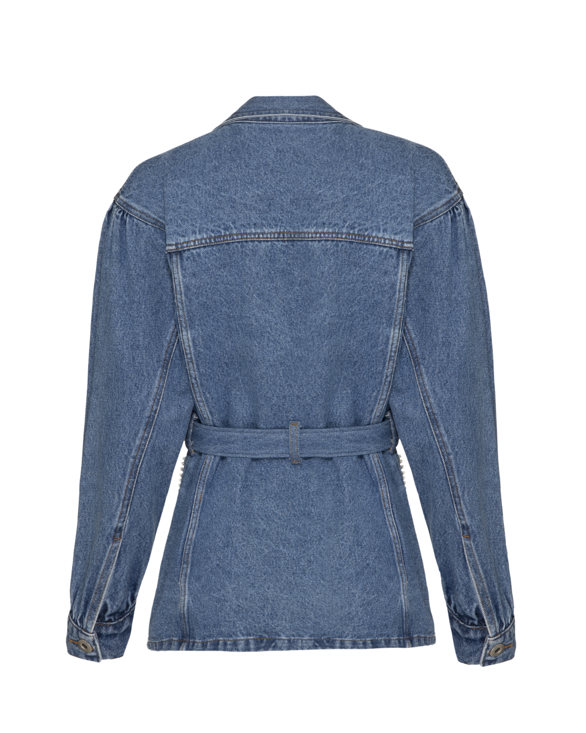 HAND-BEADED DENIM JACKET