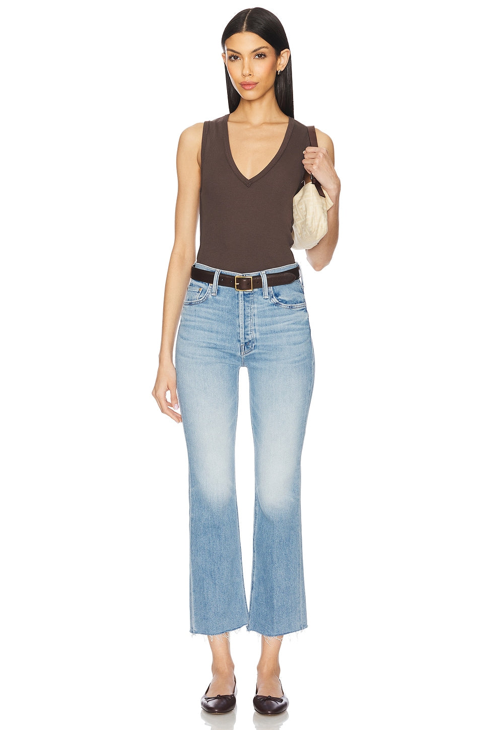 Neria Tank Top-Double Espresso